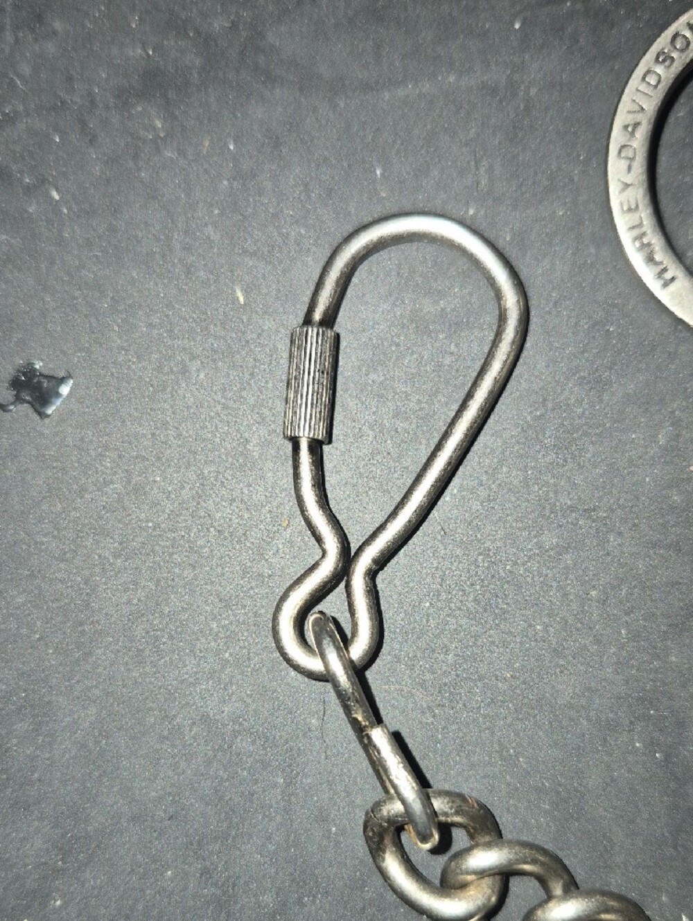 Vintage Silver Skull Chain Wallet Strap for Men - Picture 5 of 9
